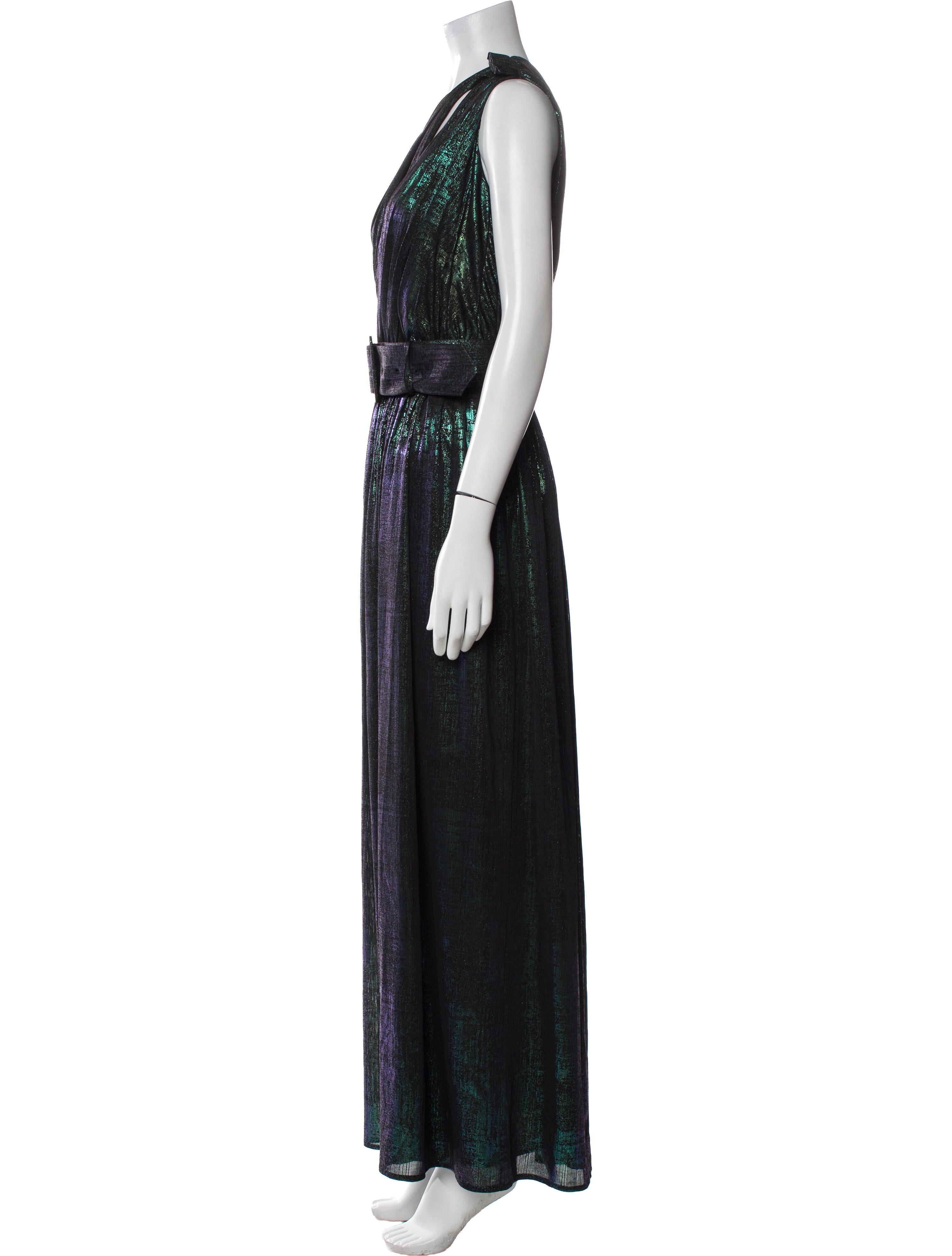 Retrofête One-Shoulder Long Dress w/ Tags
