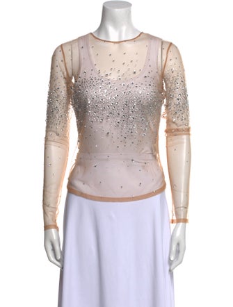 Retrofête Nylon Crew Neck Top