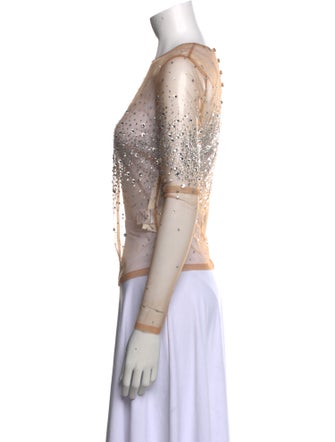 Retrofête Nylon Crew Neck Top