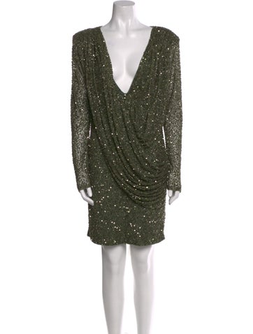 Retrofête Dresses V-Neck Mini Dress XL