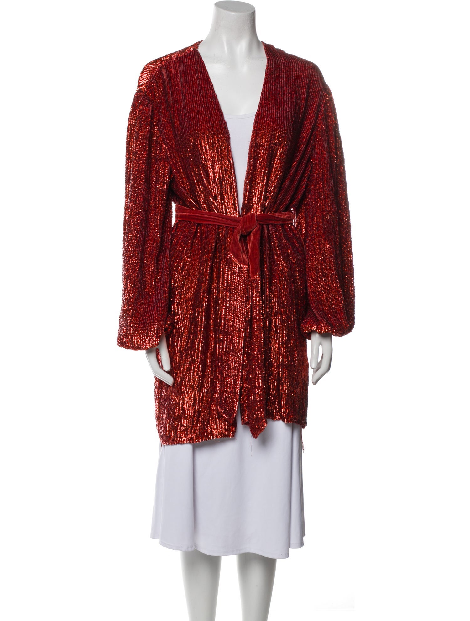 Retrofête Sequin Patterned Coat