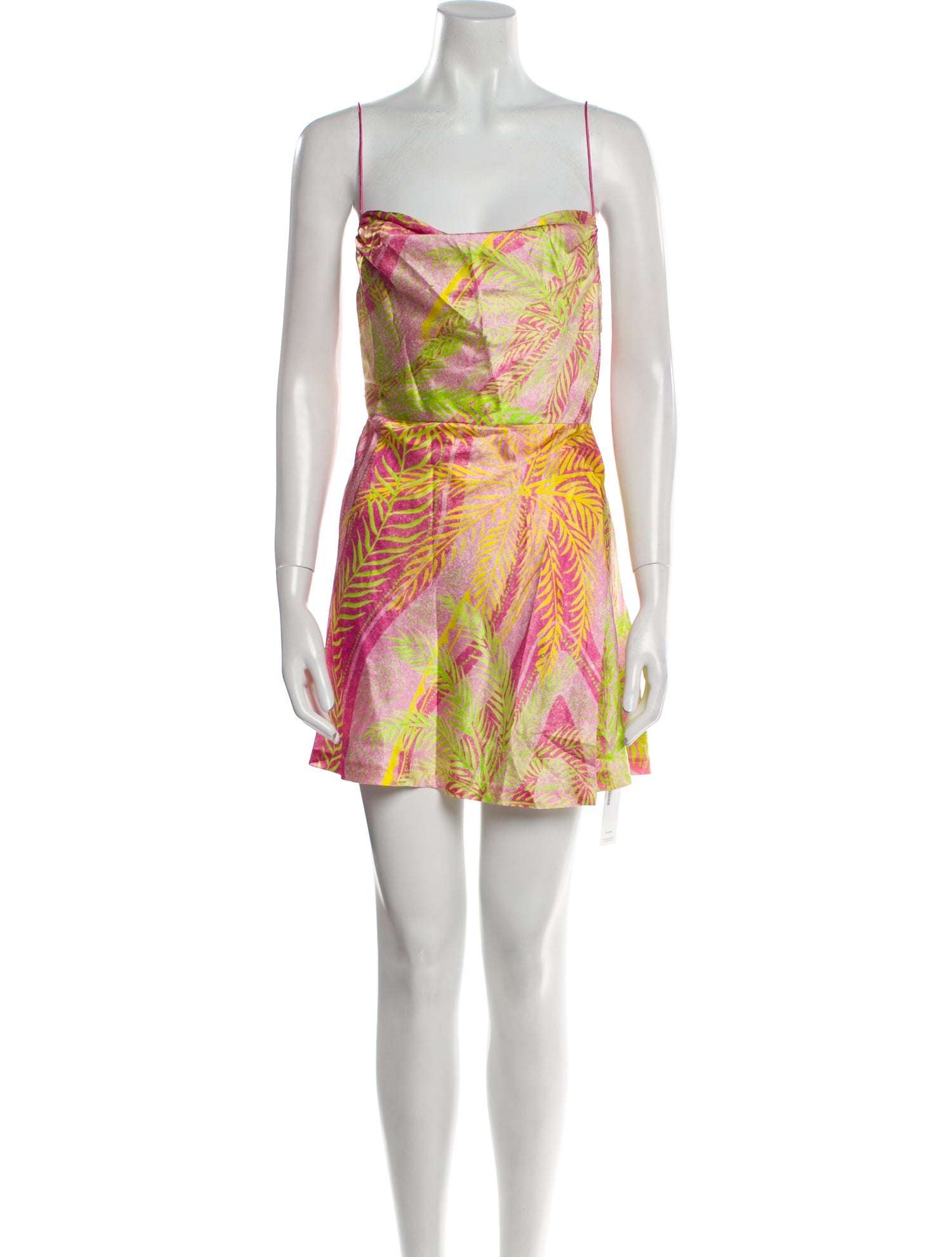 Retrofête Silk Mini Dress