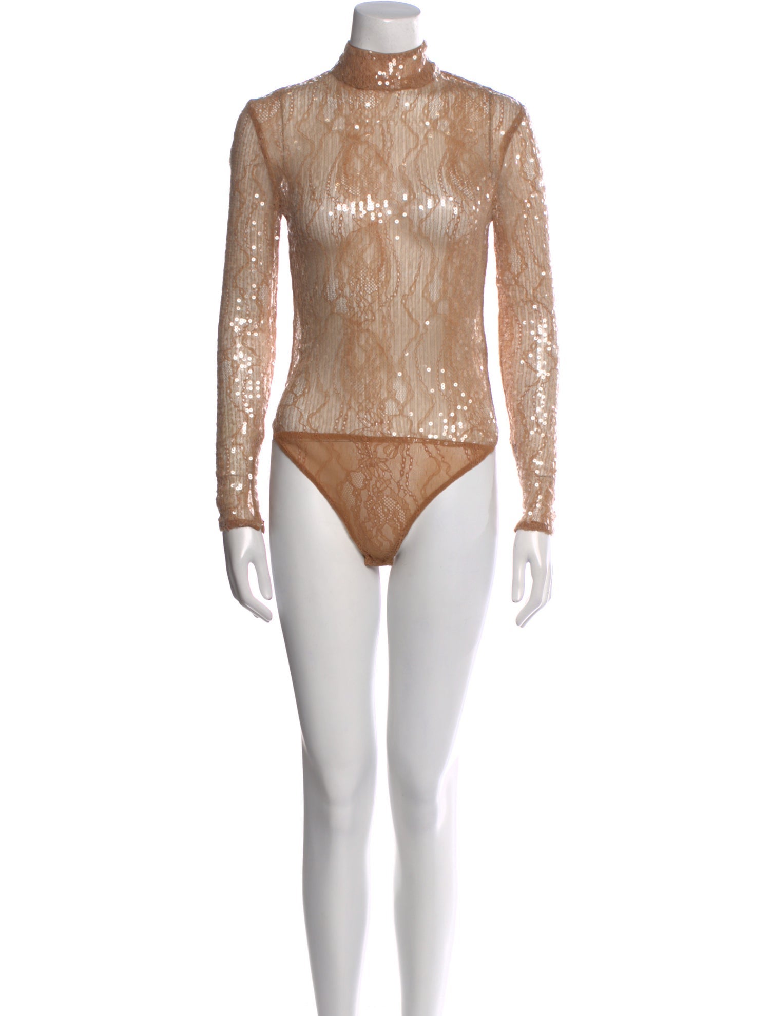 Retrofête Mock Neck Long Sleeve Bodysuit