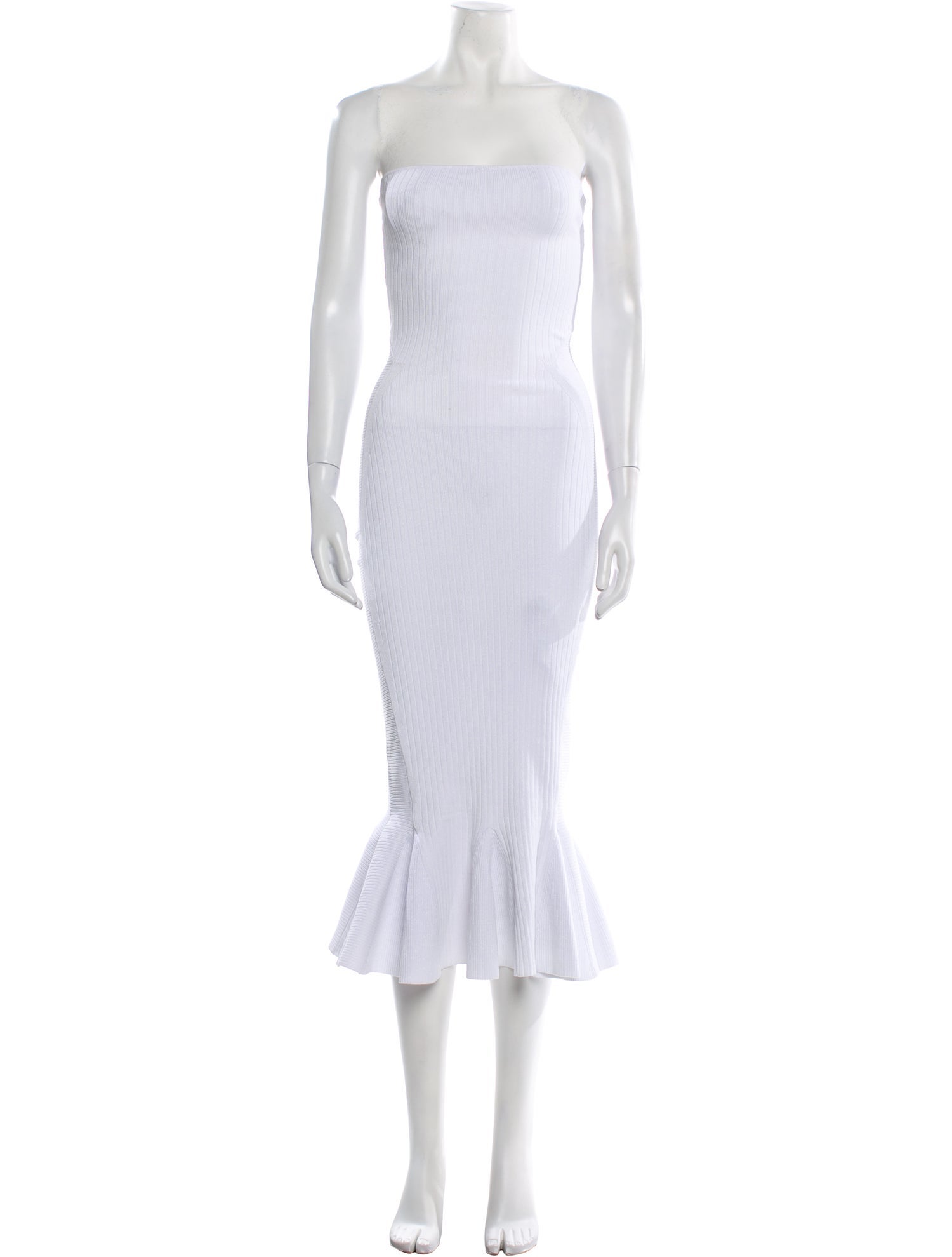 Retrofête Square Neckline Midi Length Dress w/ Tags