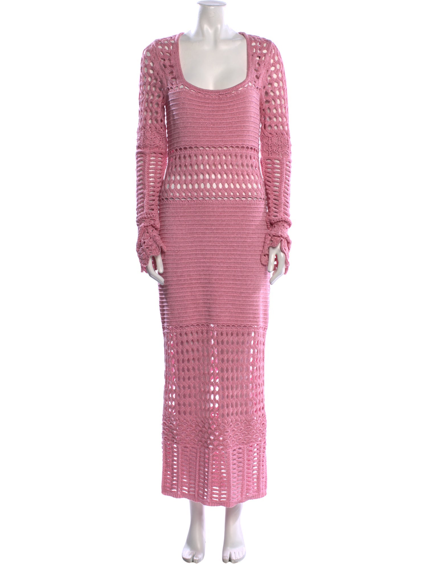 Retrofête Scoop Neck Long Dress