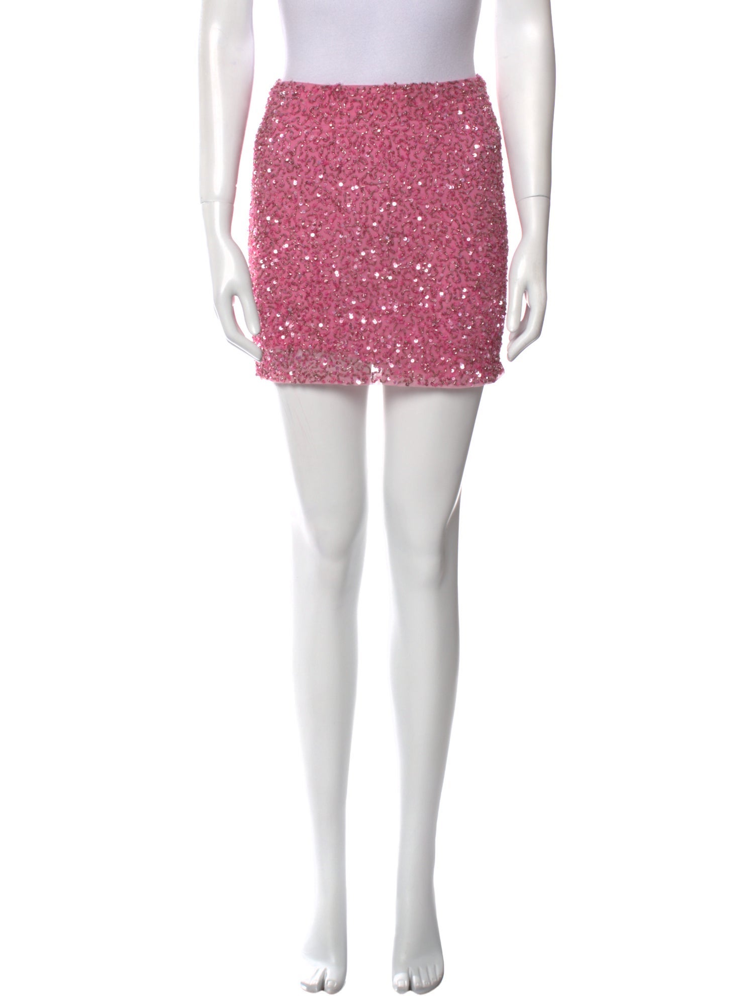 Retrofête Nylon Mini Skirt