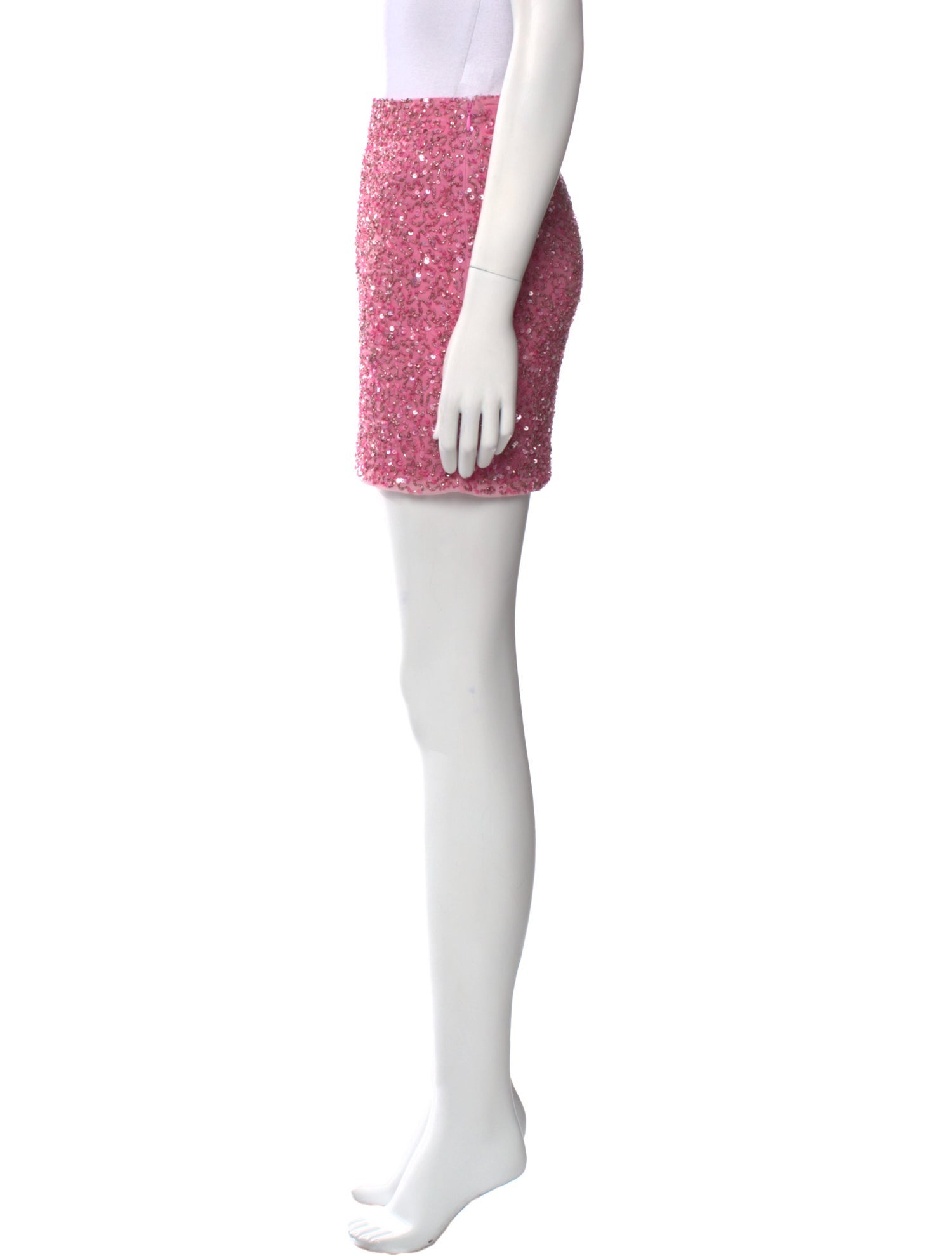 Retrofête Nylon Mini Skirt