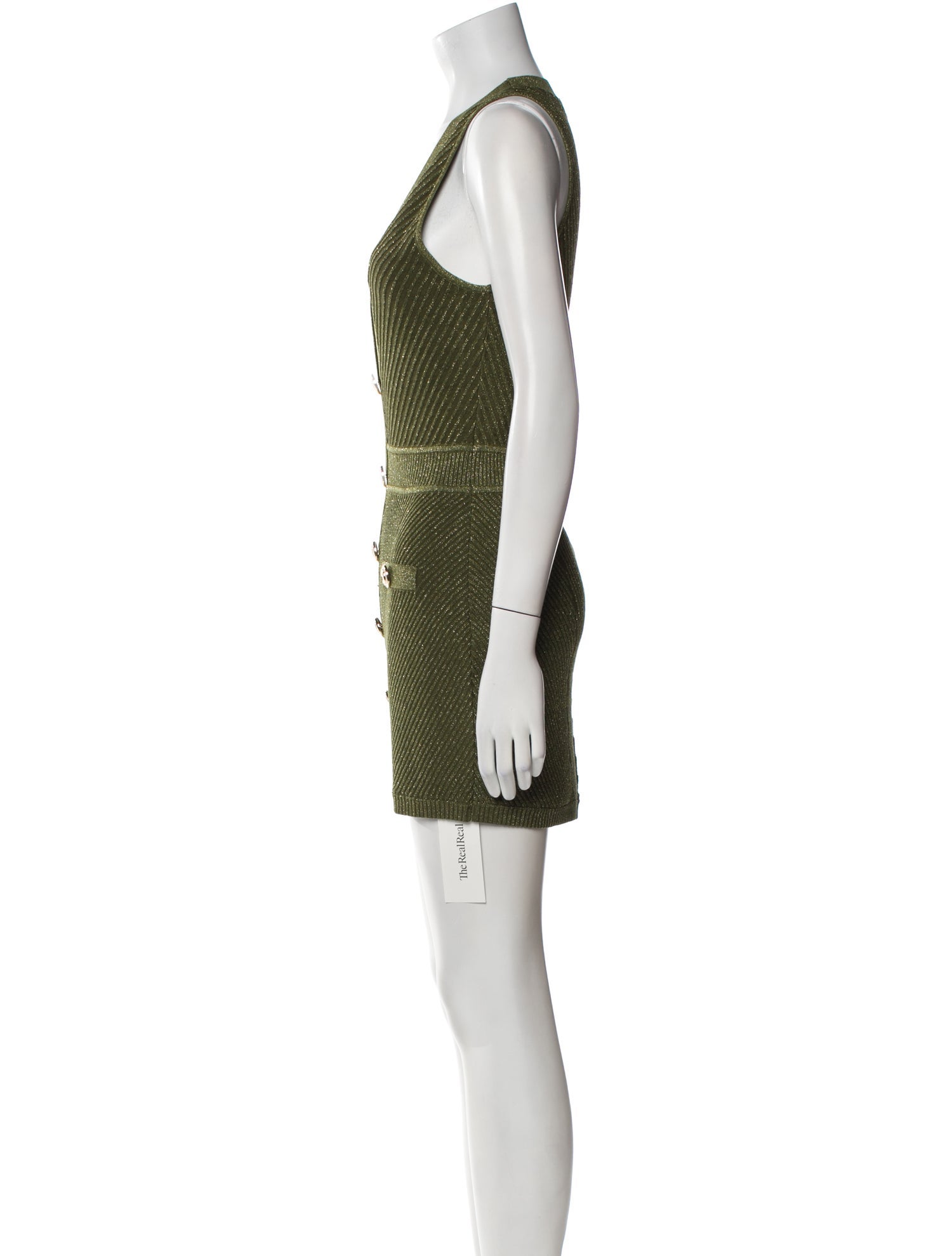 Retrofête V-Neck Mini Dress