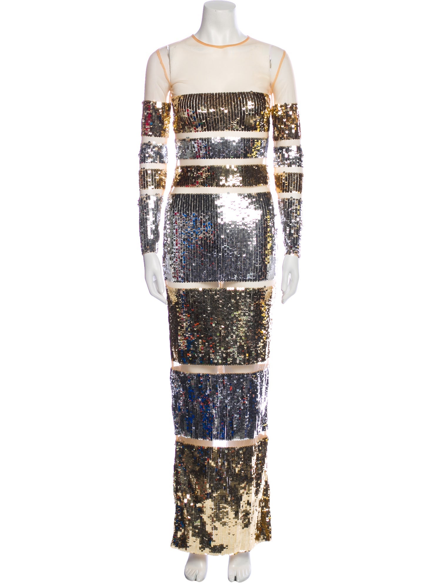 Retrofête Printed Long Dress