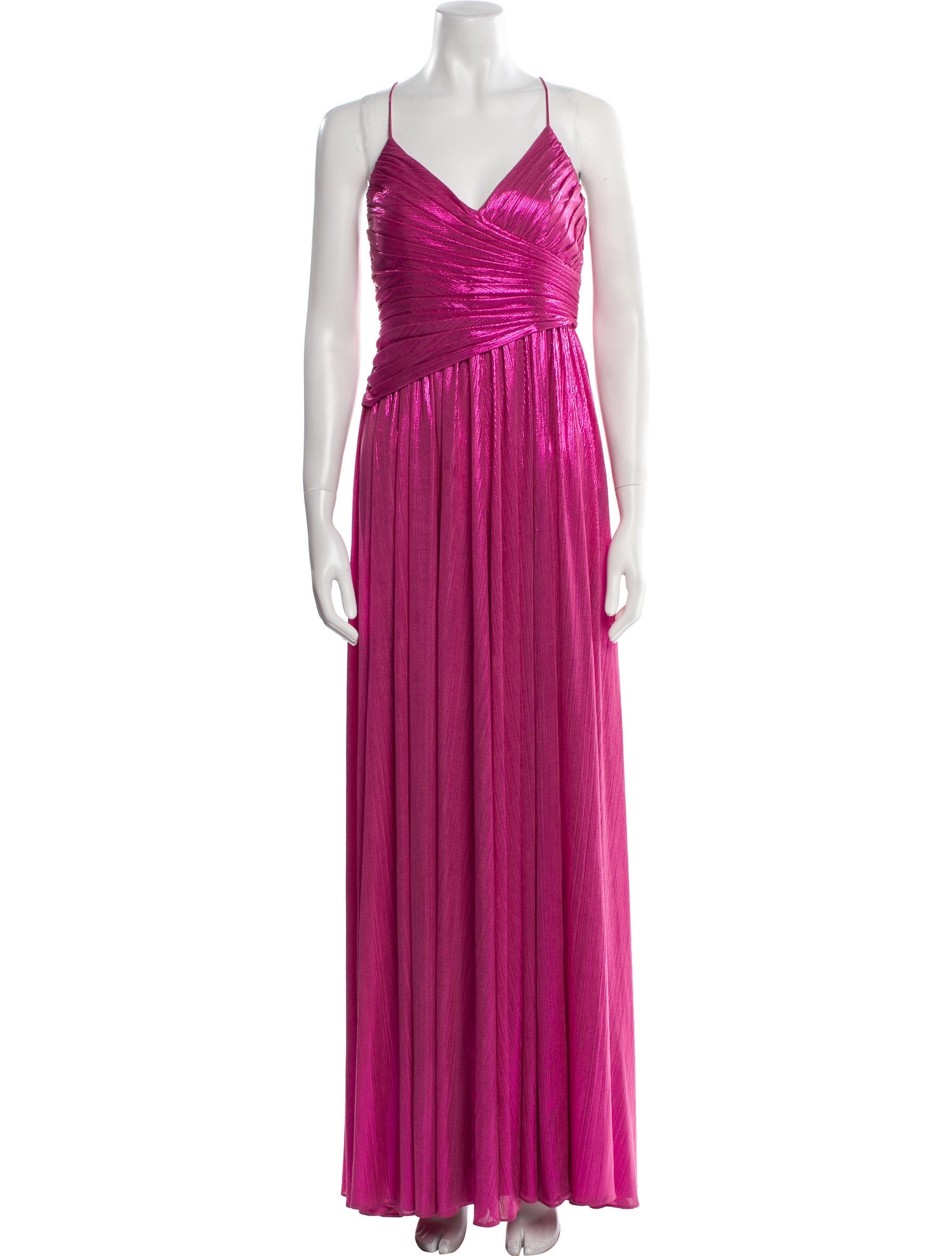 Retrofête V-Neck Long Dress