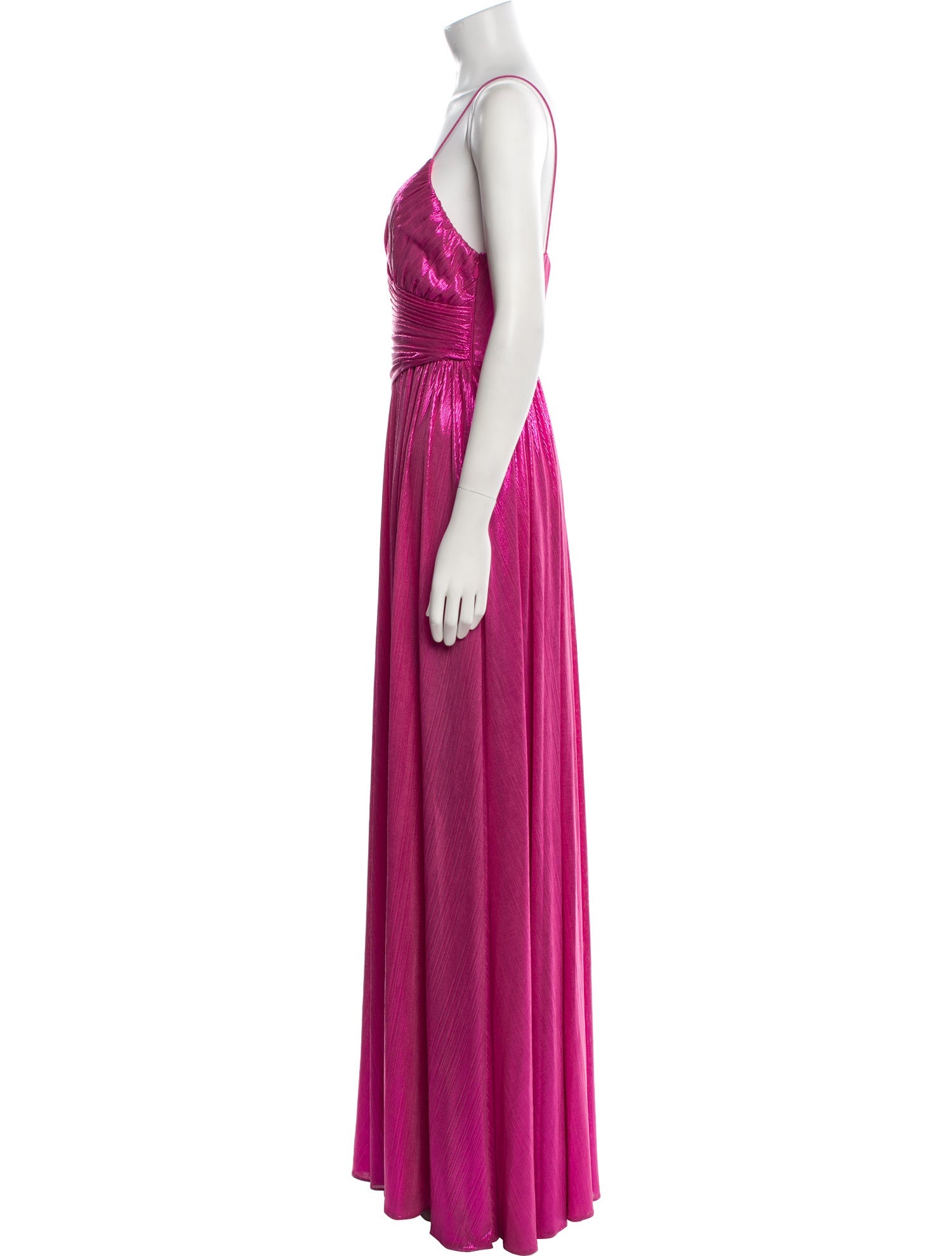 Retrofête V-Neck Long Dress
