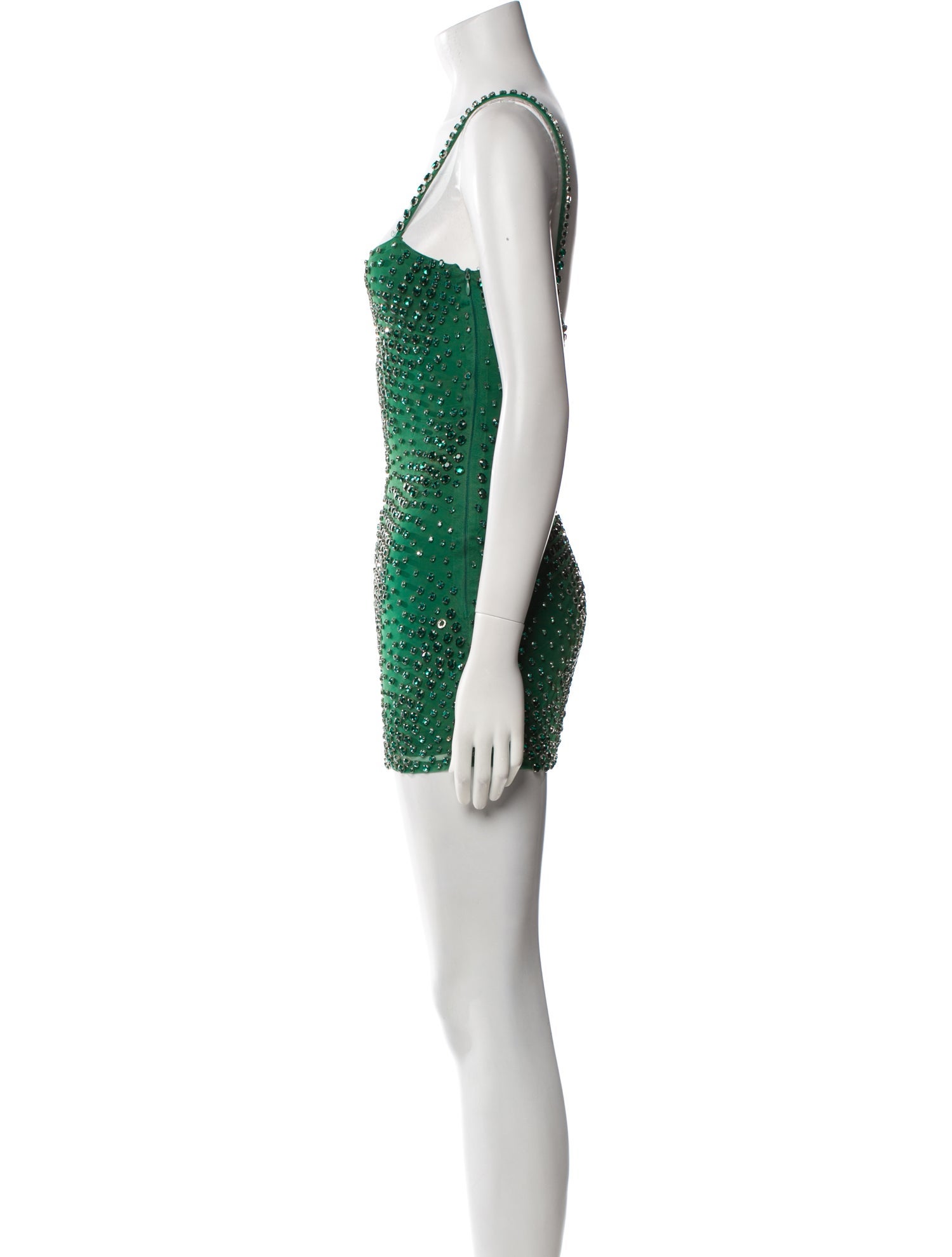 Retrofête Square Neckline Mini Dress