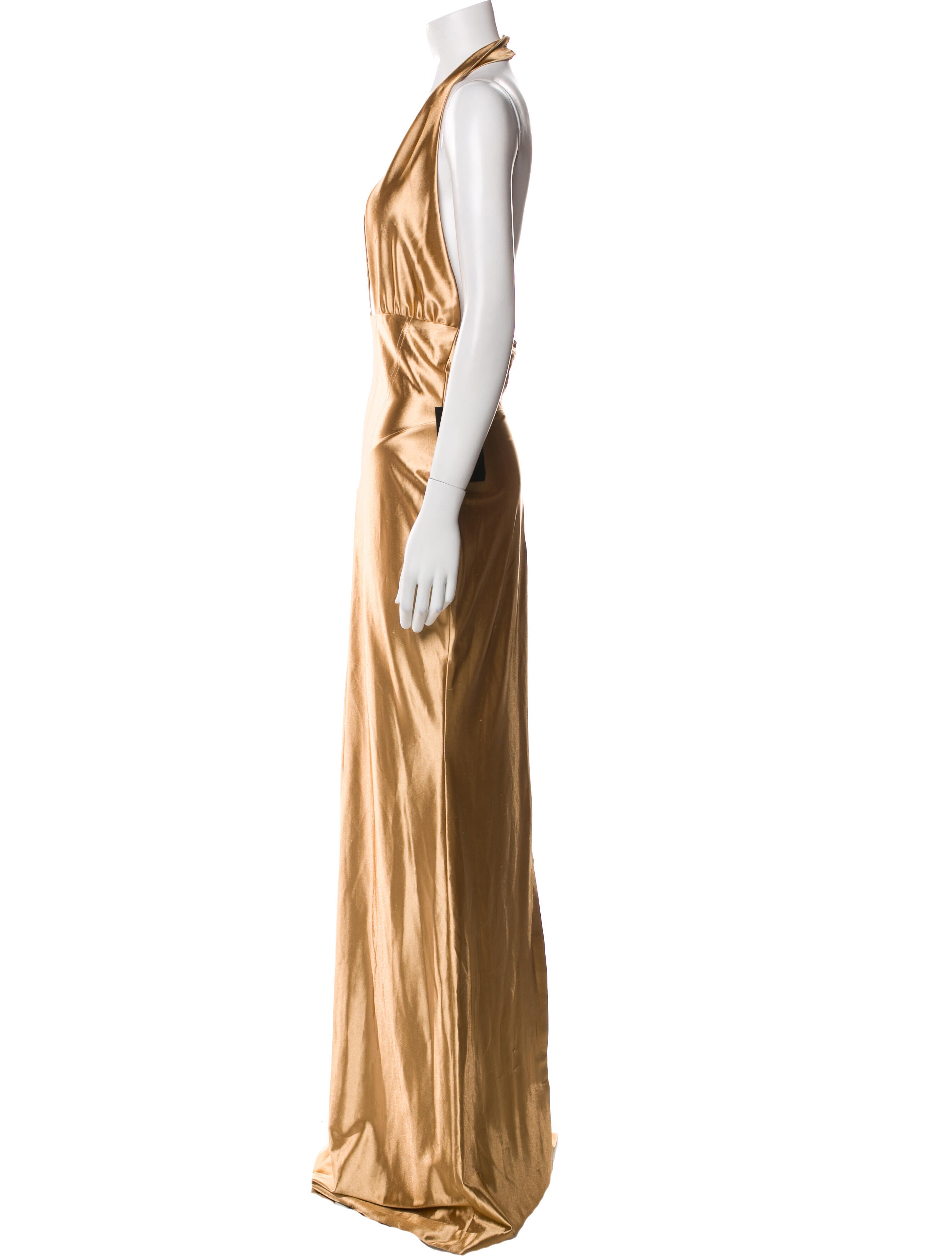 Retrofête Halterneck Long Dress