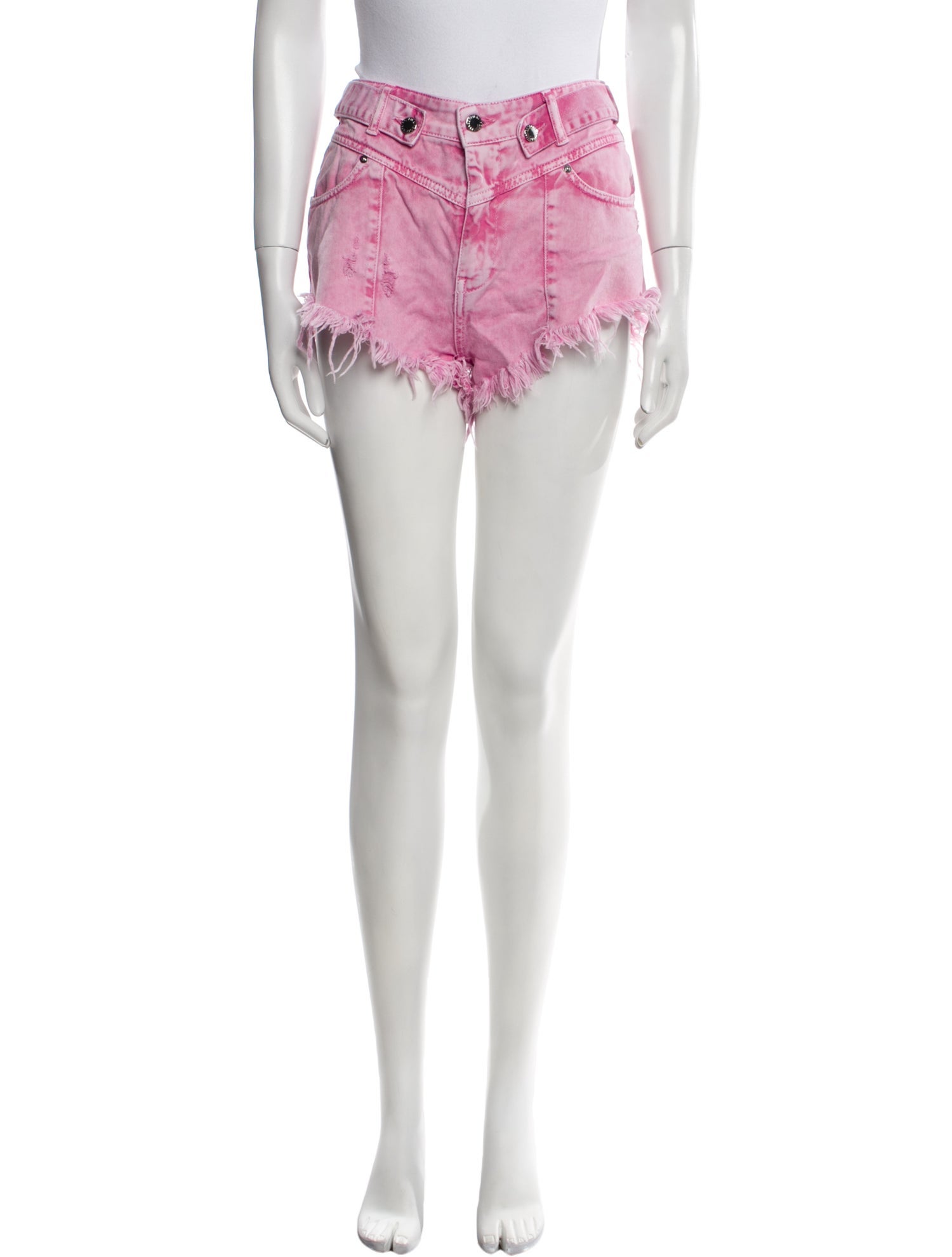 Retrofête Tie-Dye Print Mini Shorts