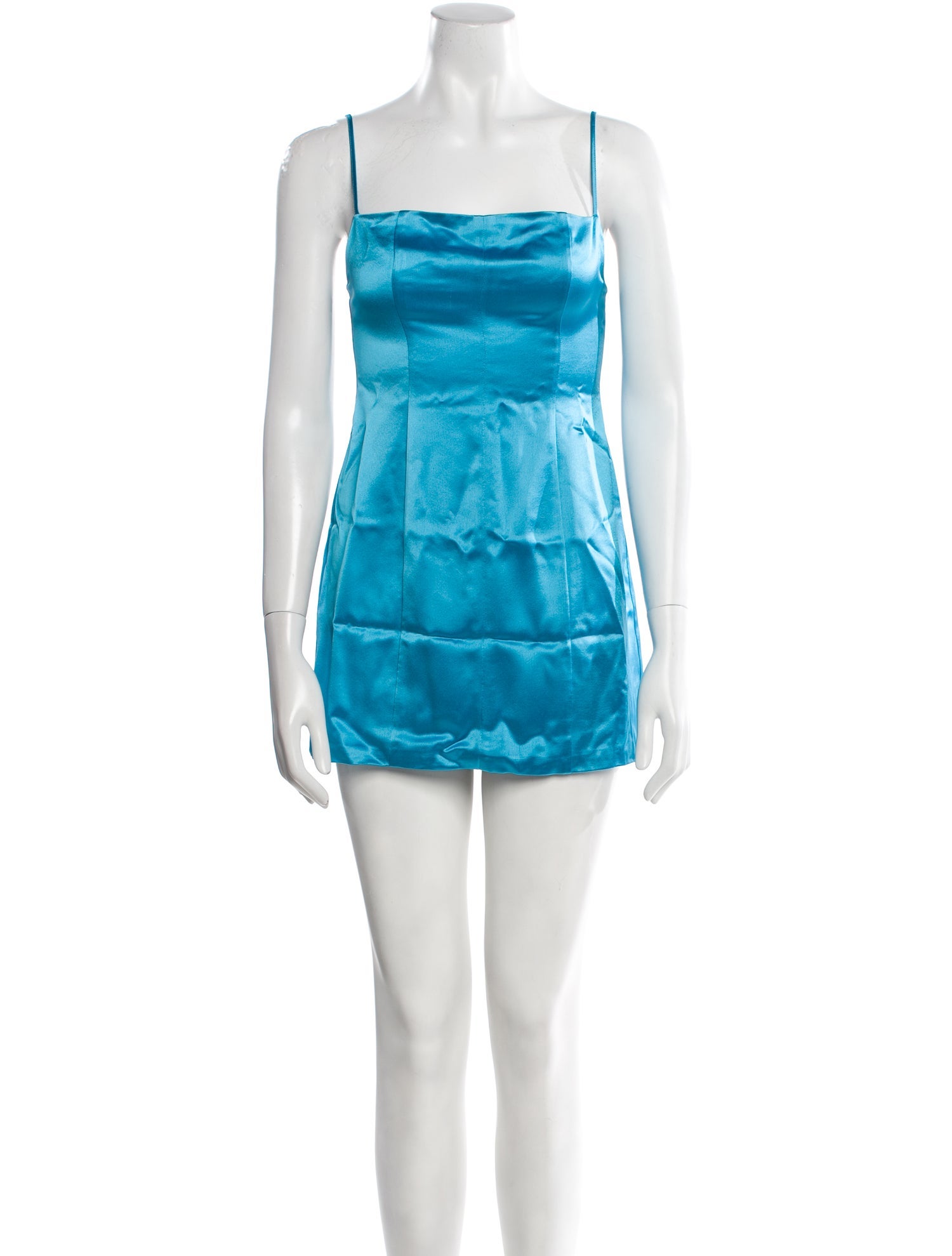 Retrofête Square Neckline Mini Dress