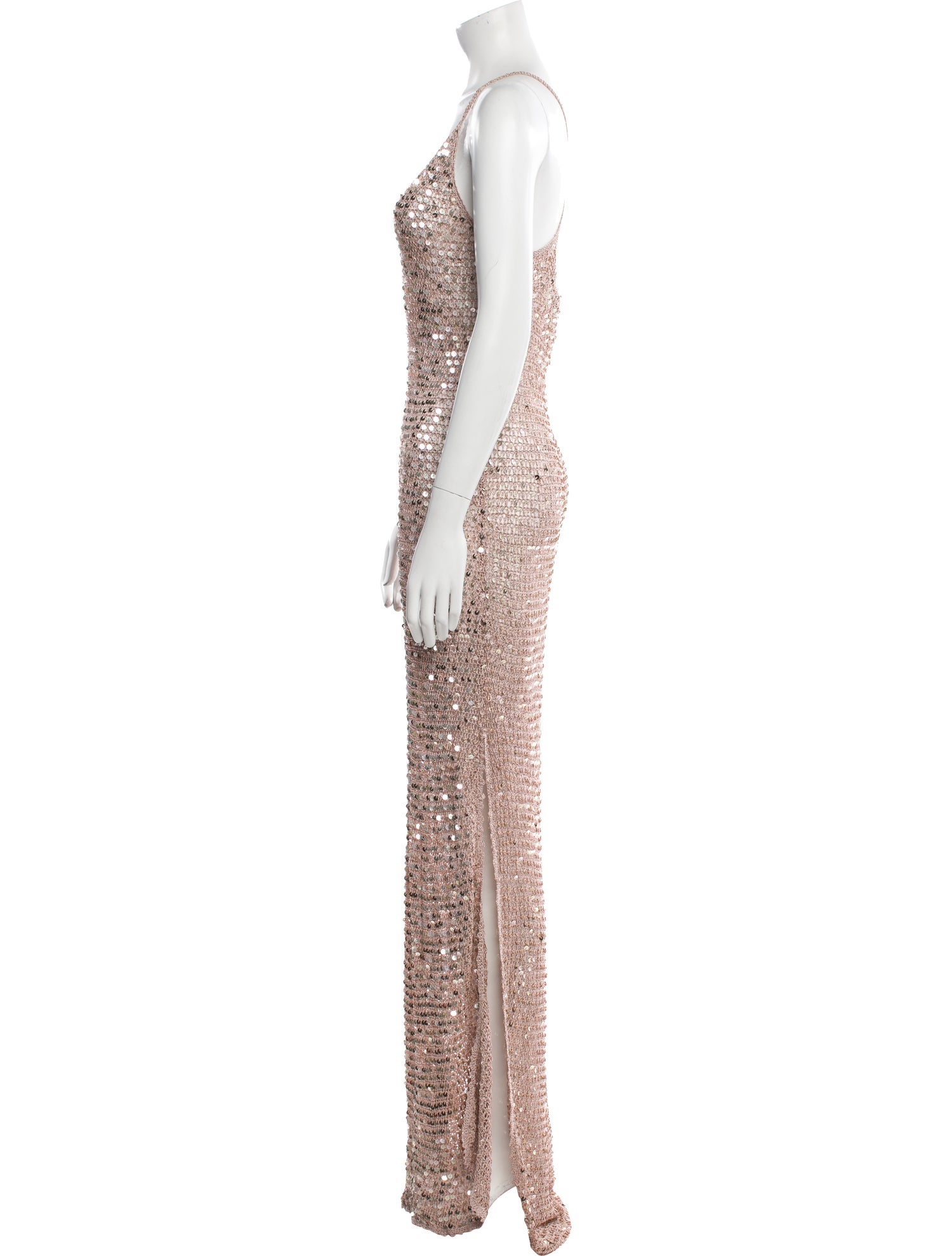 Retrofête V-Neck Long Dress