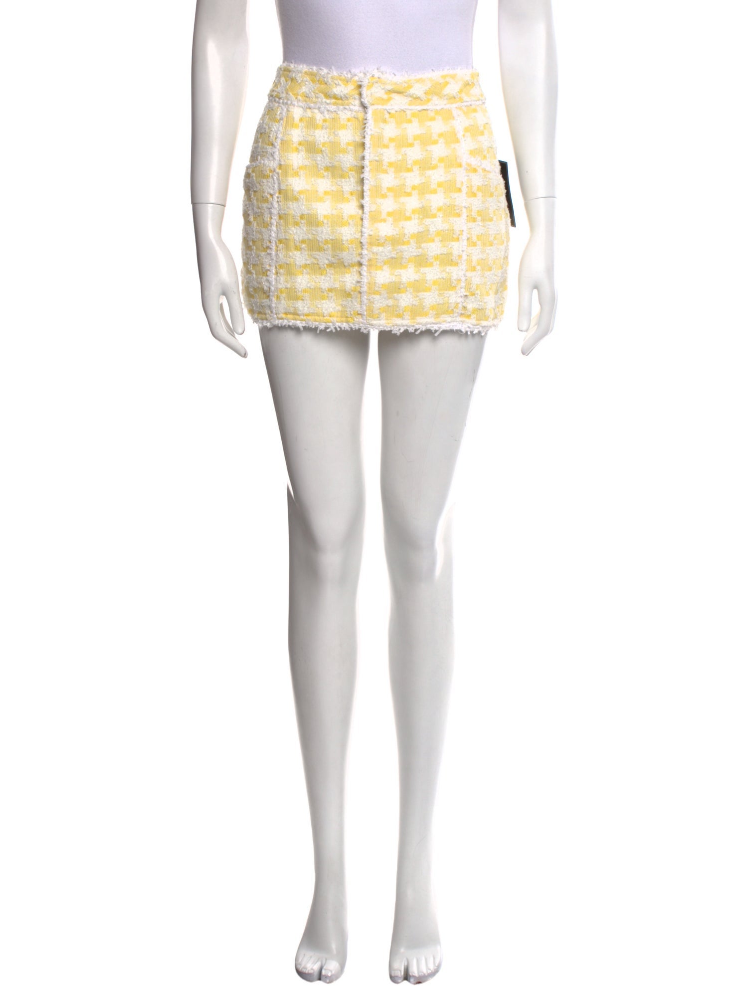 Retrofête Tweed Pattern Mini Skirt w/ Tags
