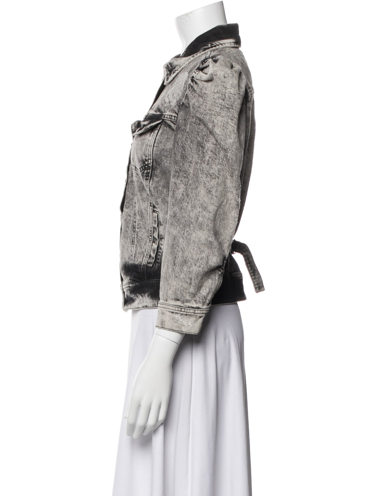 Retrofête Printed Denim Jacket