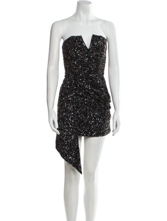 Retrofête Strapless Mini Dress
