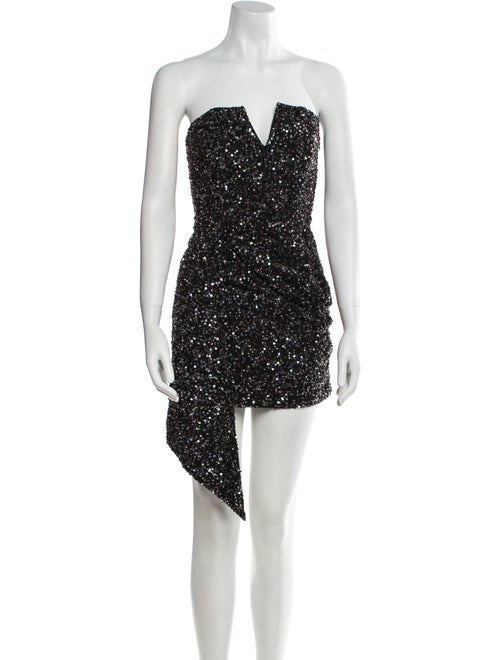 Retrofête Strapless Mini Dress