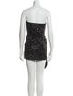 Retrofête Strapless Mini Dress