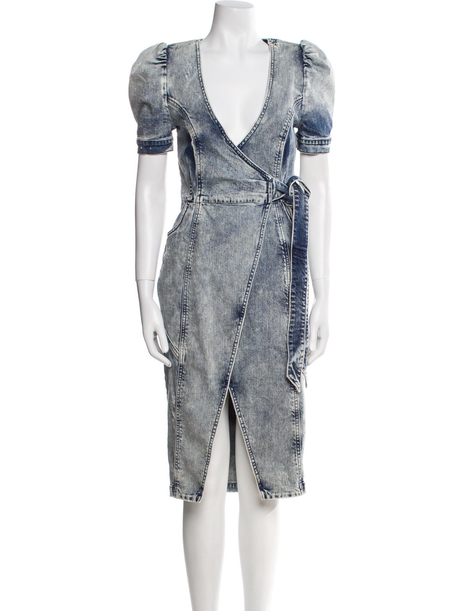 Retrofête Printed Midi Length Dress