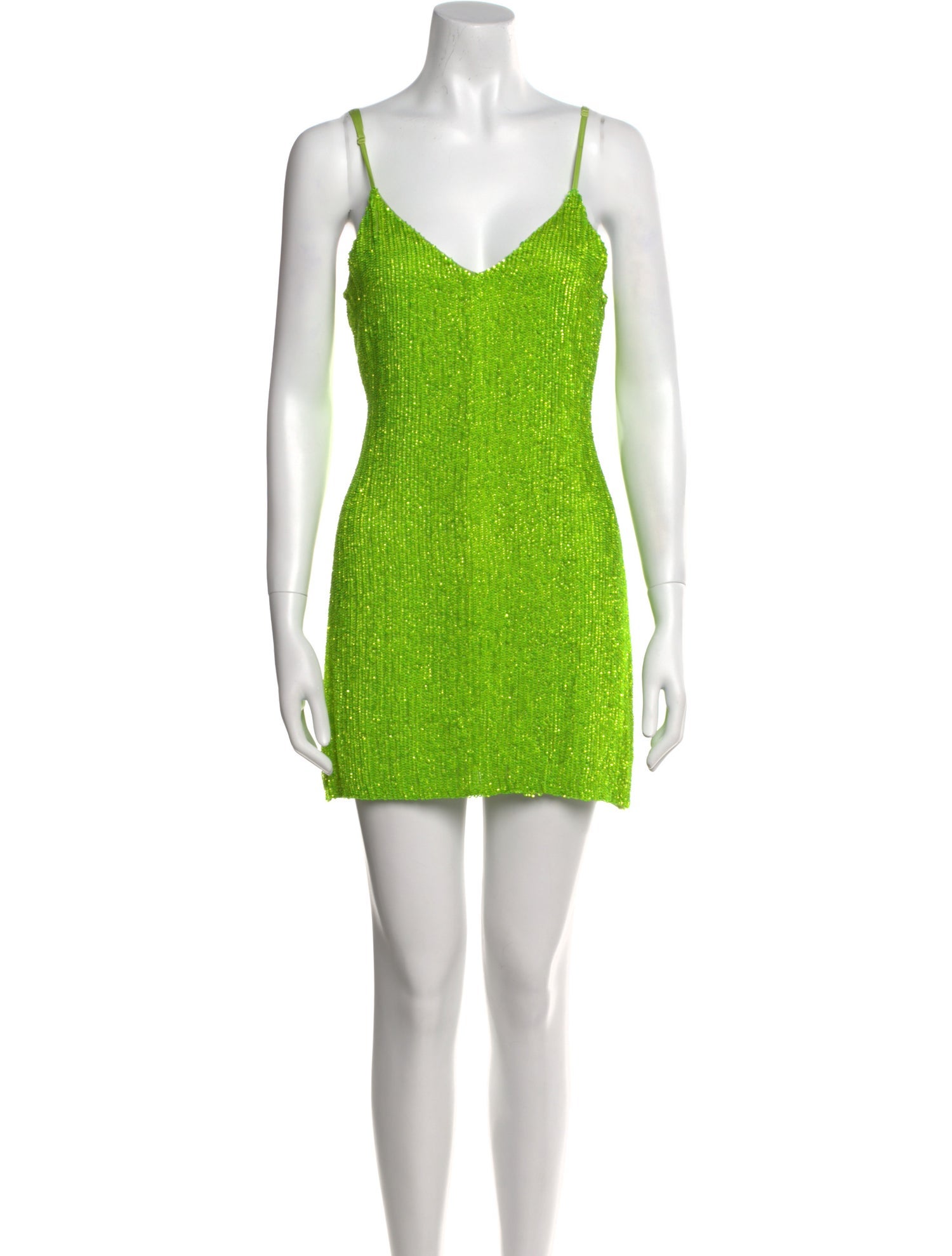 Retrofête V-Neck Mini Dress