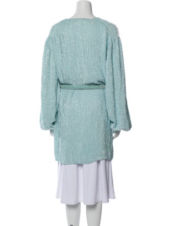 Retrofête Tweed Pattern Evening Jacket