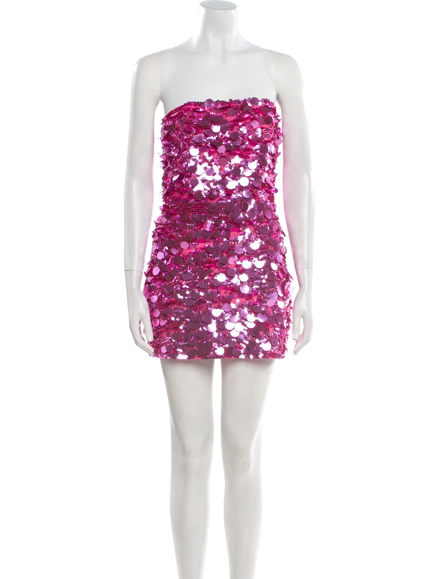 Retrofête Strapless Mini Dress