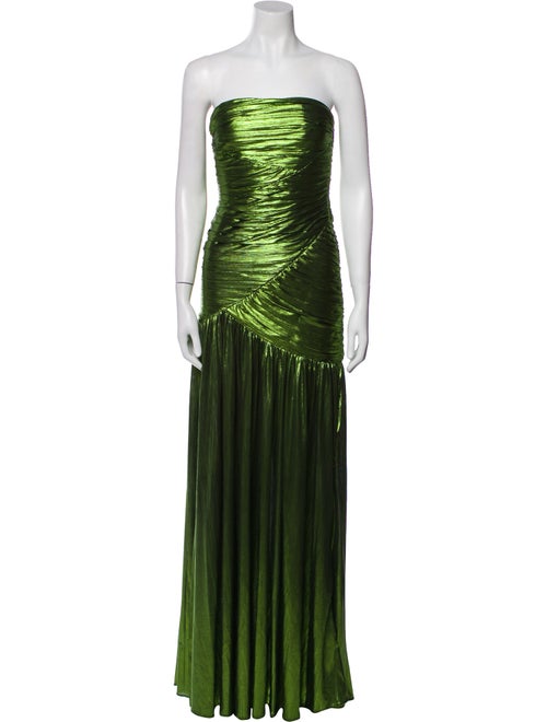 Retrofête Strapless Long Dress