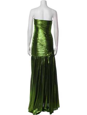 Retrofête Strapless Long Dress