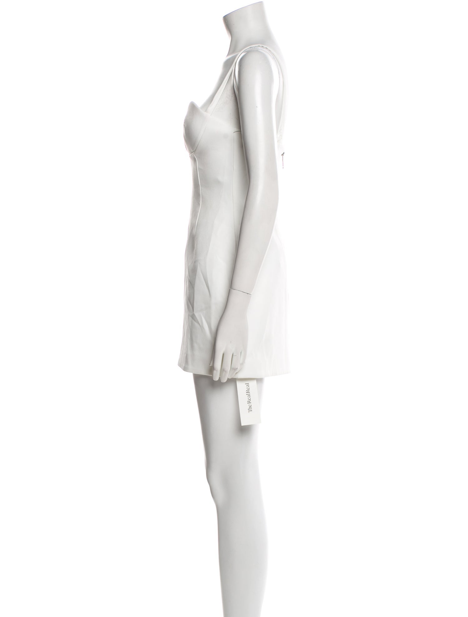 Retrofête Square Neckline Mini Dress