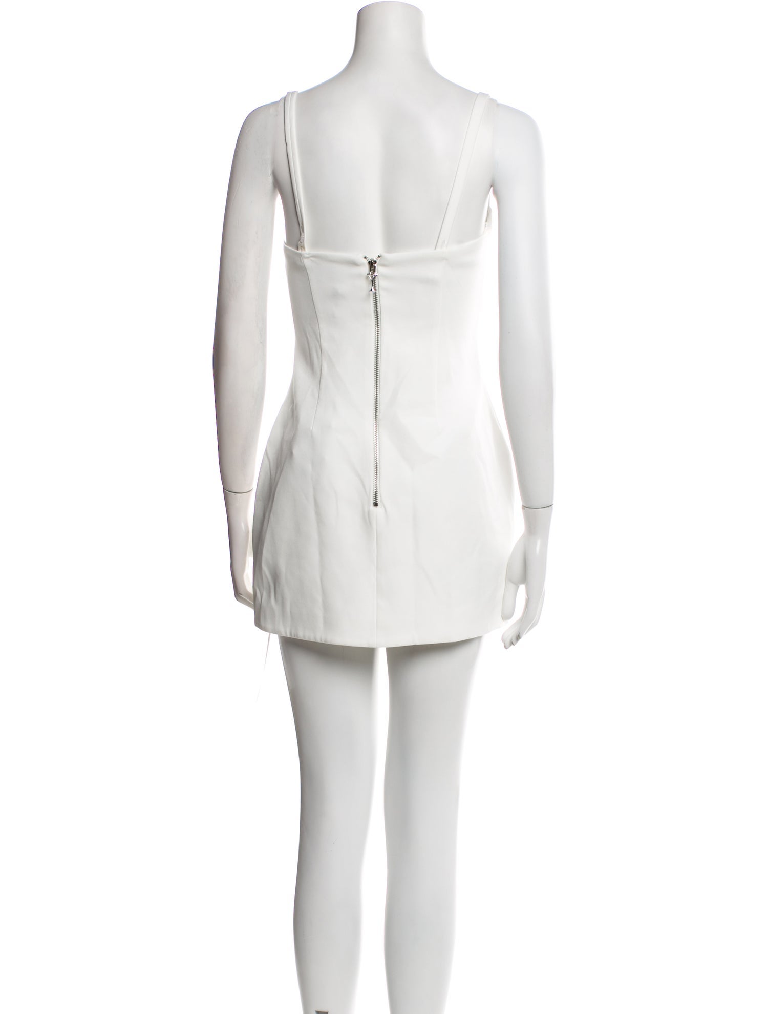 Retrofête Square Neckline Mini Dress