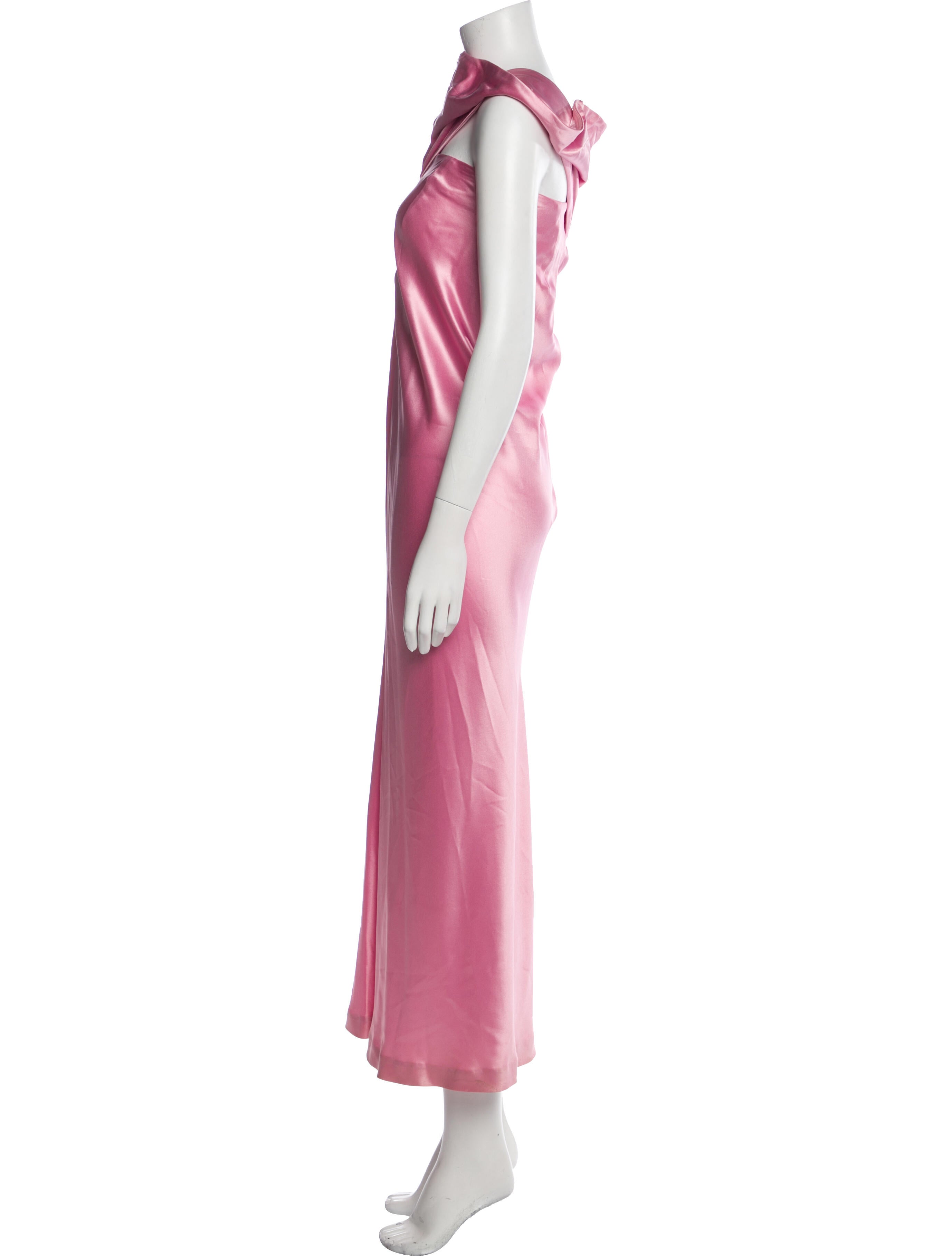 Retrofête Silk Long Dress