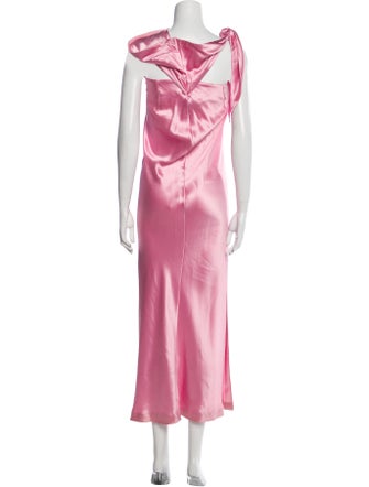 Retrofête Silk Long Dress