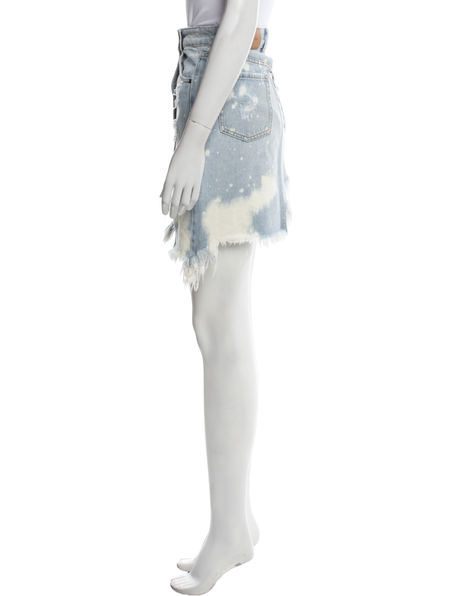 Retrofête Tie-Dye Print Mini Skirt