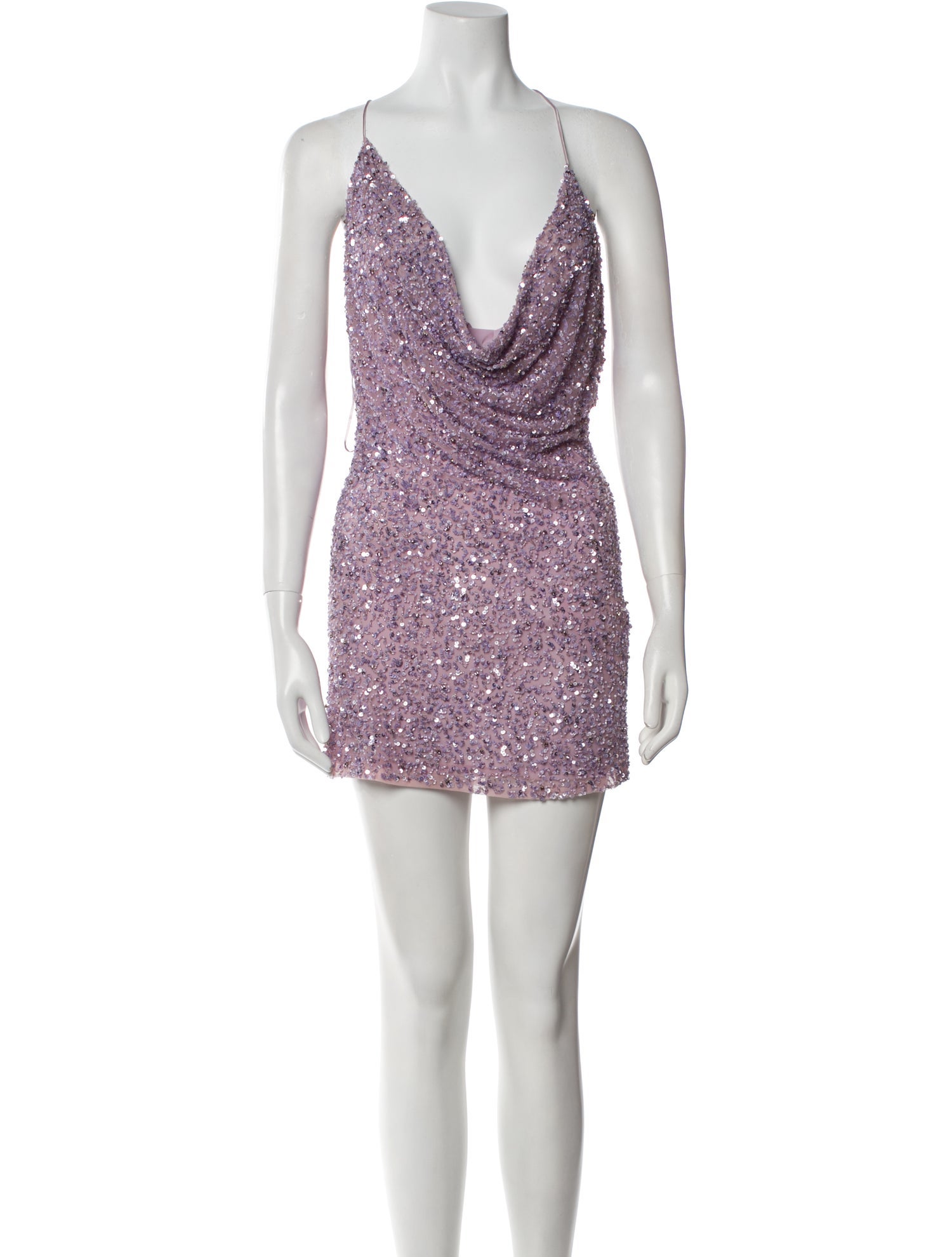 Retrofête Patterned Mini Dress