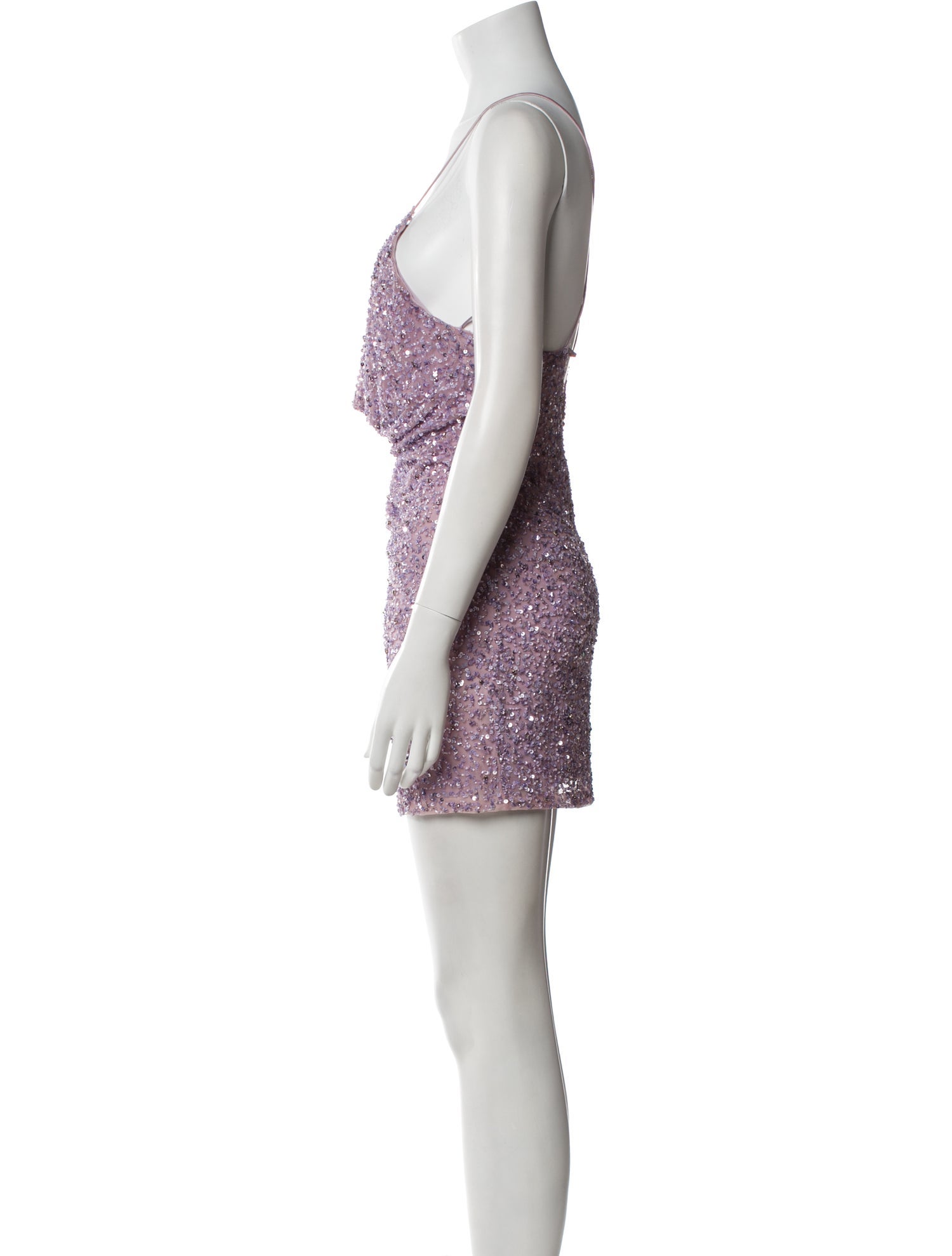 Retrofête Patterned Mini Dress