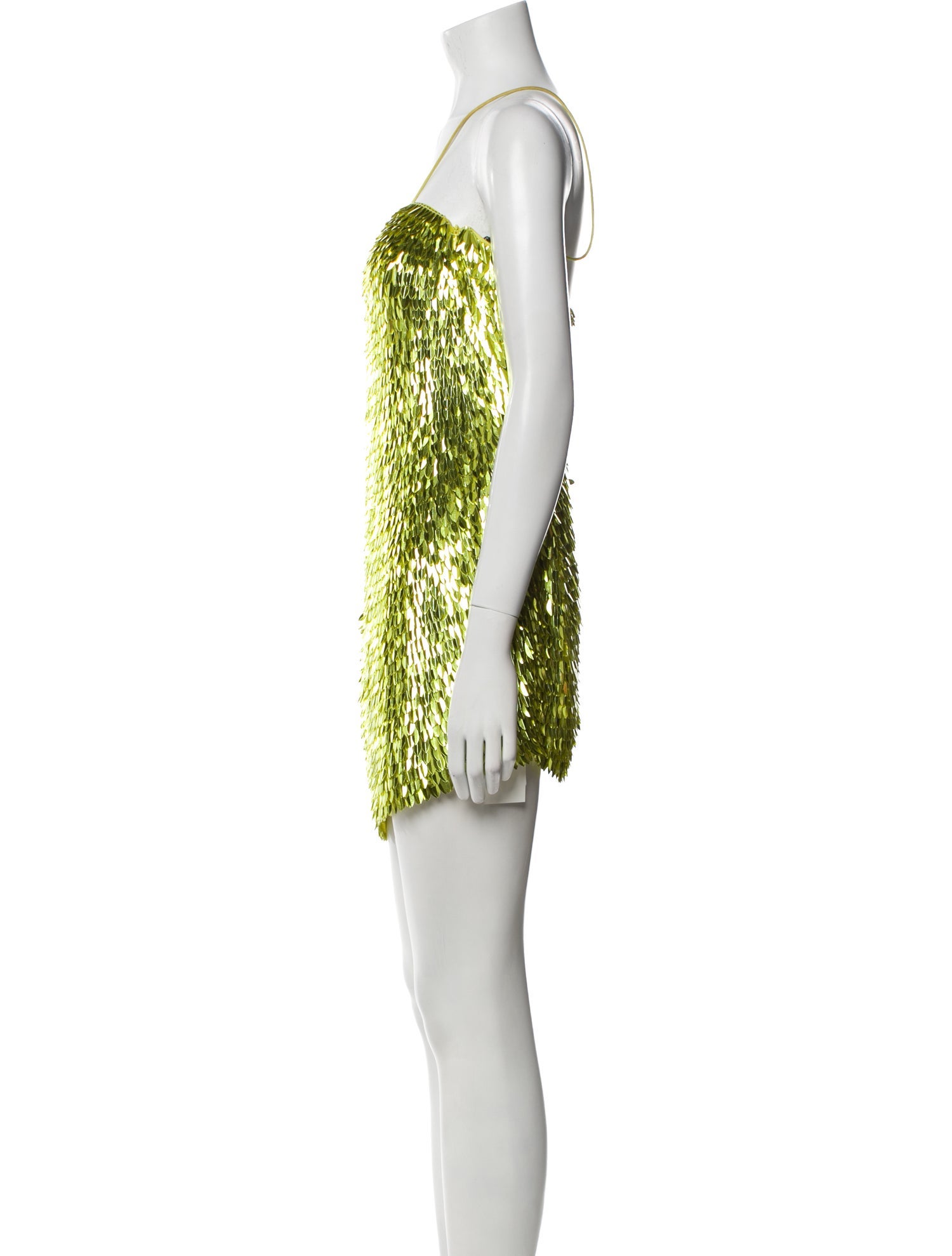 Retrofête Square Neckline Mini Dress