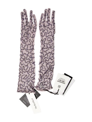 Retrofête Winter Accessories Beaded Gloves