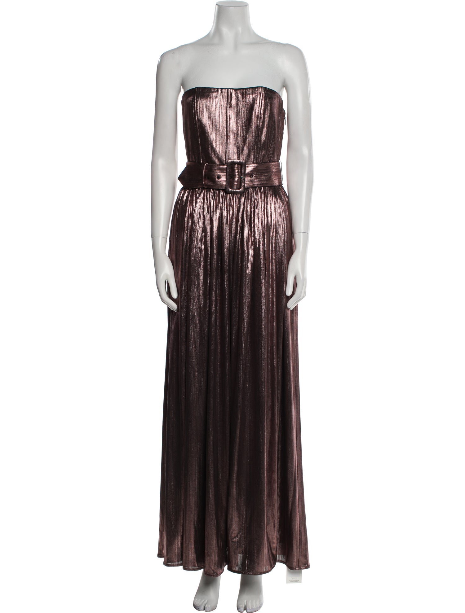 Retrofête Strapless Long Dress