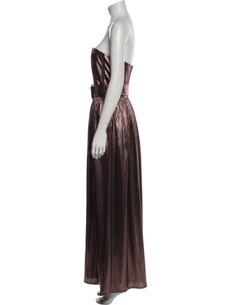 Retrofête Strapless Long Dress