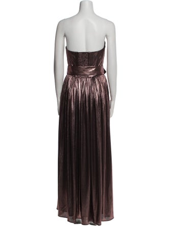 Retrofête Strapless Long Dress