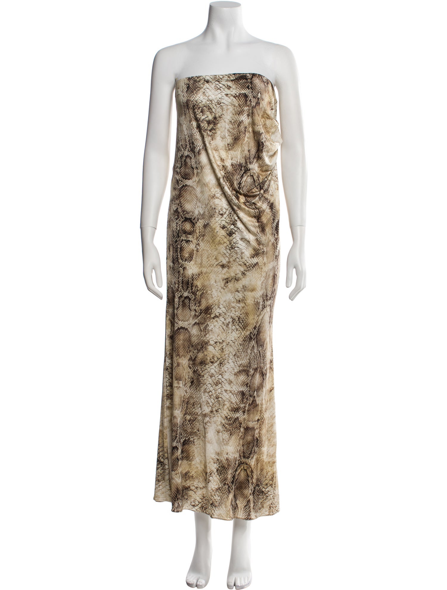 Retrofête Animal Print Midi Length Dress w/ Tags