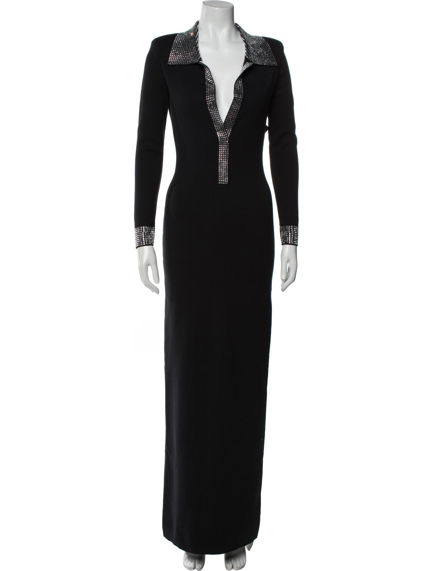 Retrofête V-Neck Long Dress w/ Tags