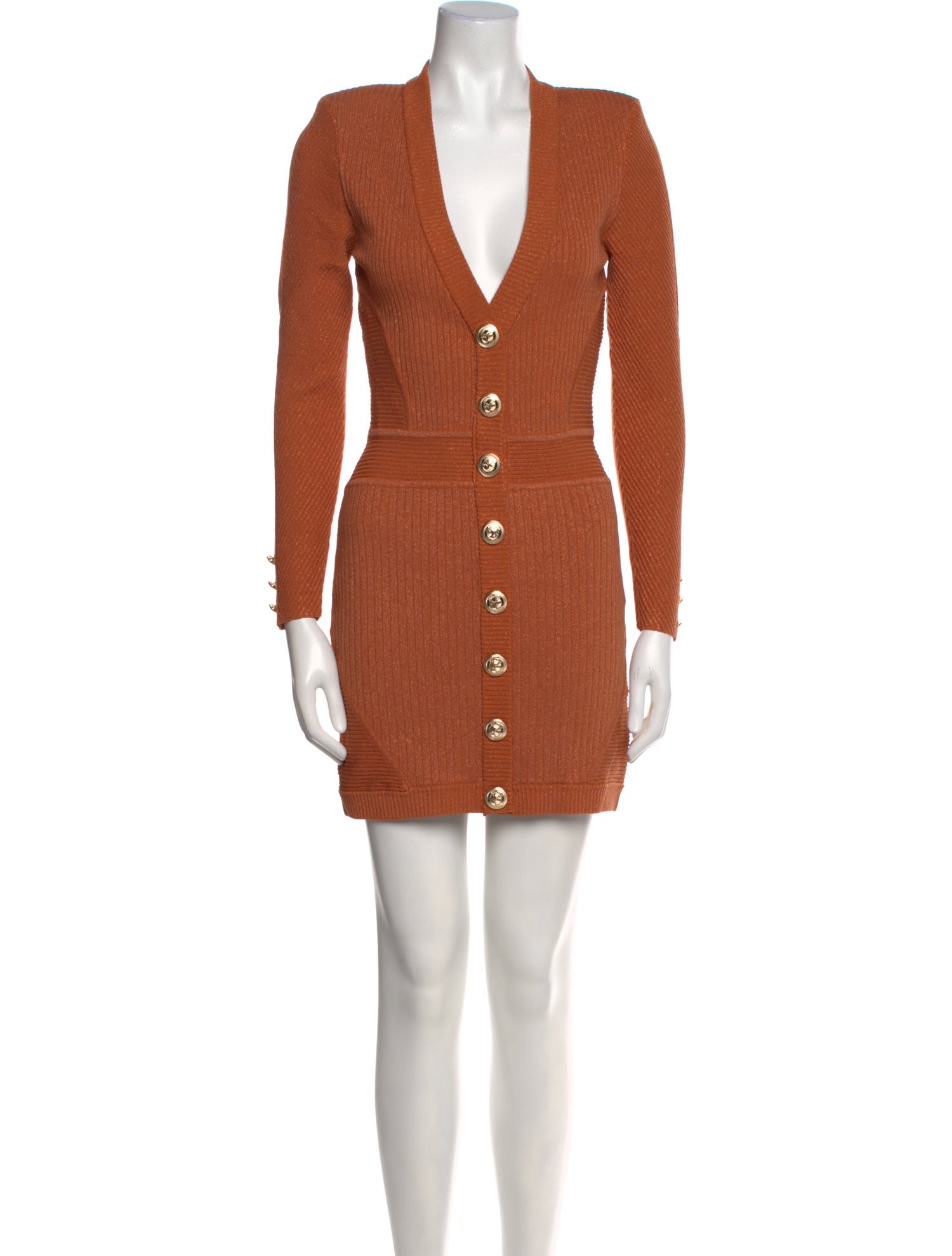 Retrofête V-Neck Mini Dress