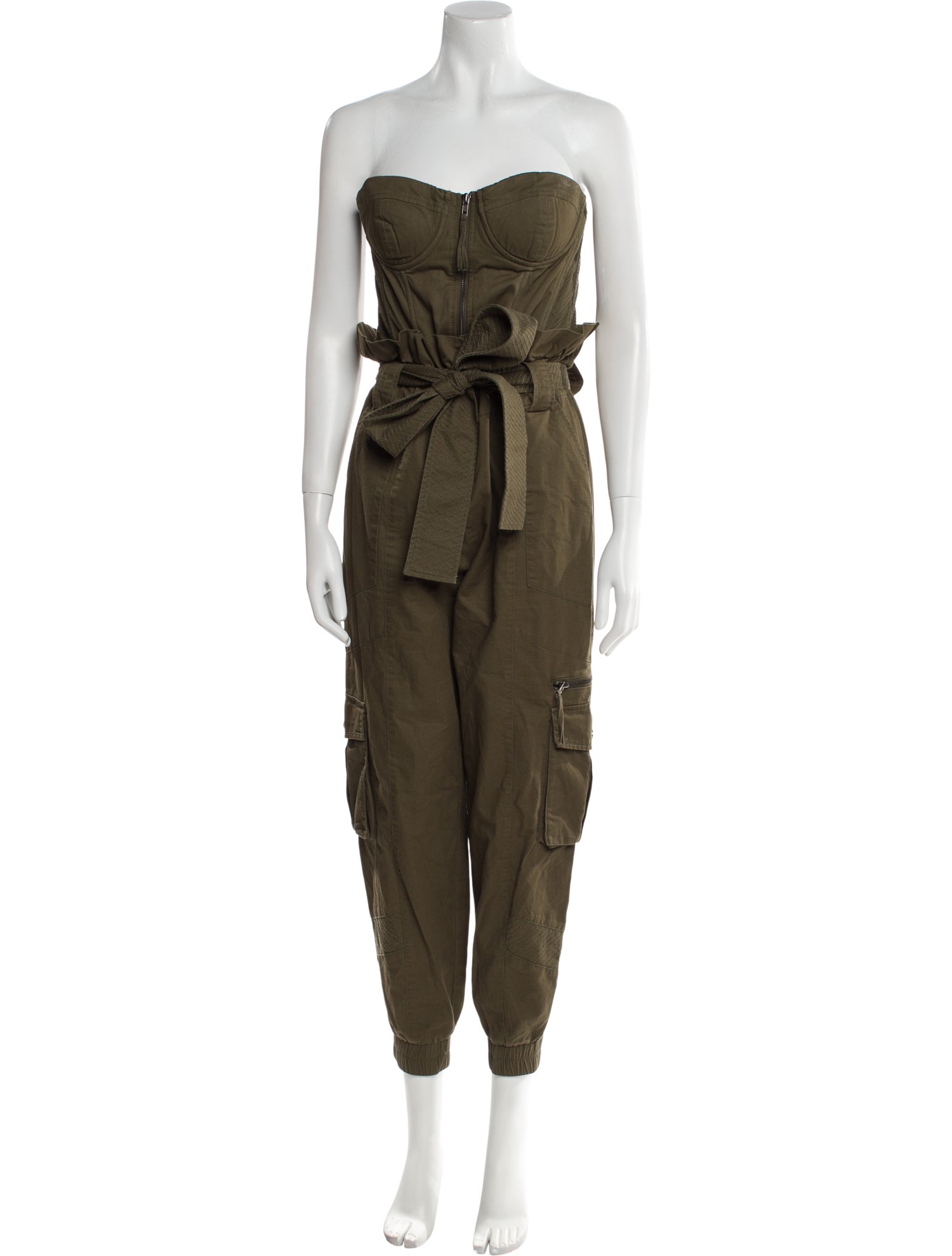 Retrofête Strapless Jumpsuit