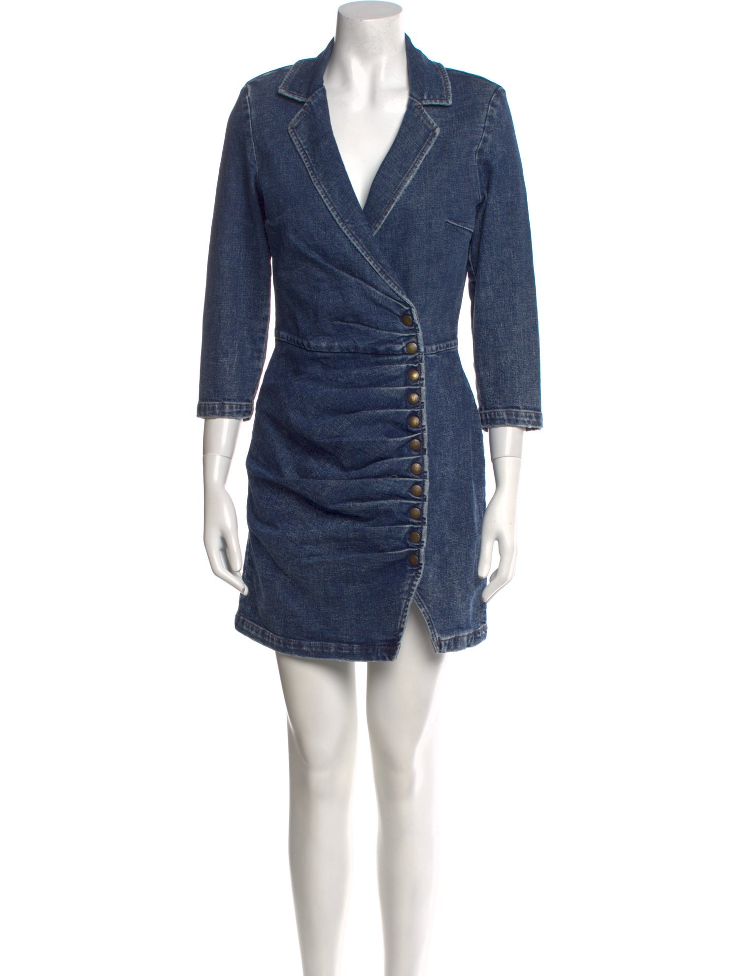 Retrofête V-Neck Mini Dress