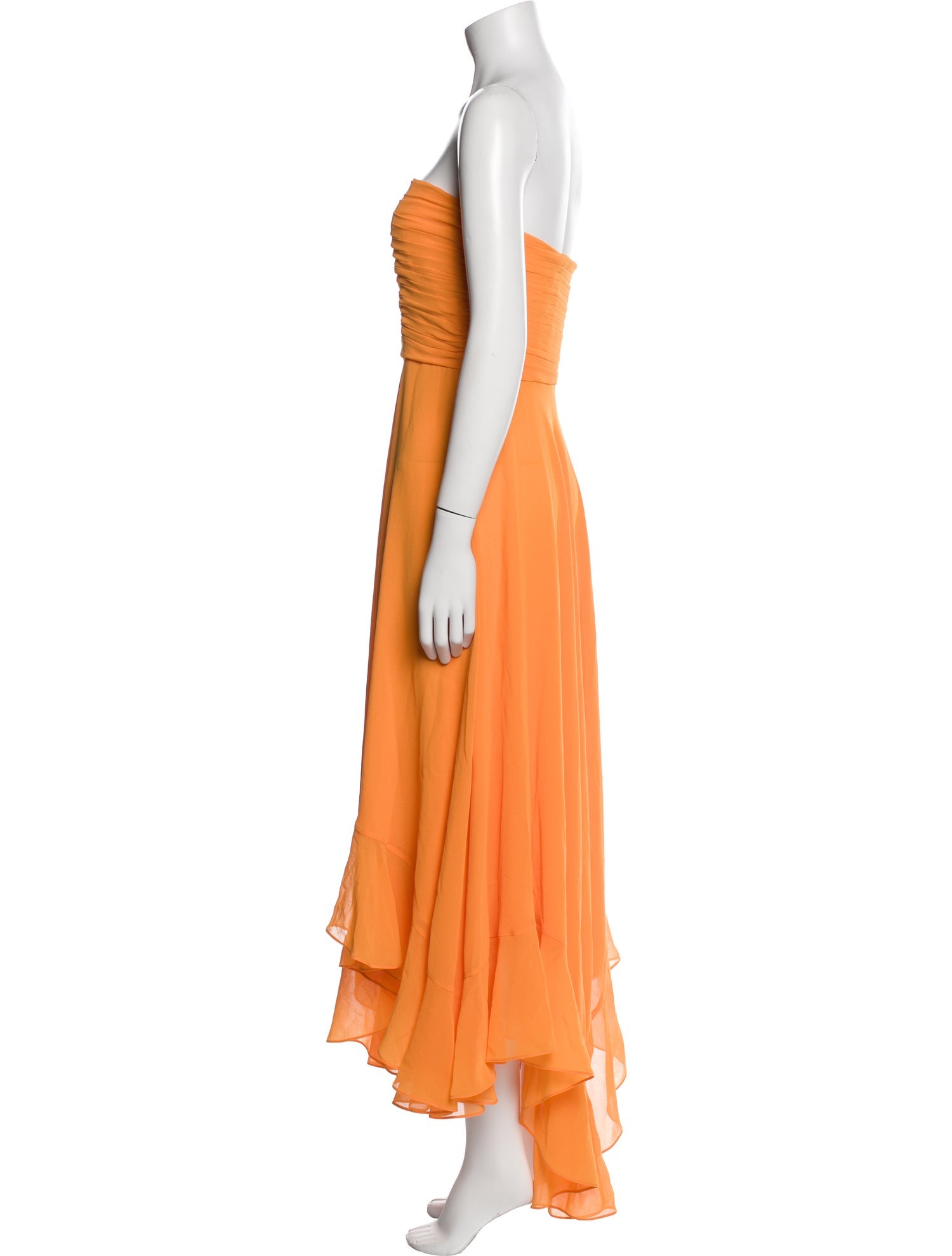 Retrofête Strapless Long Dress