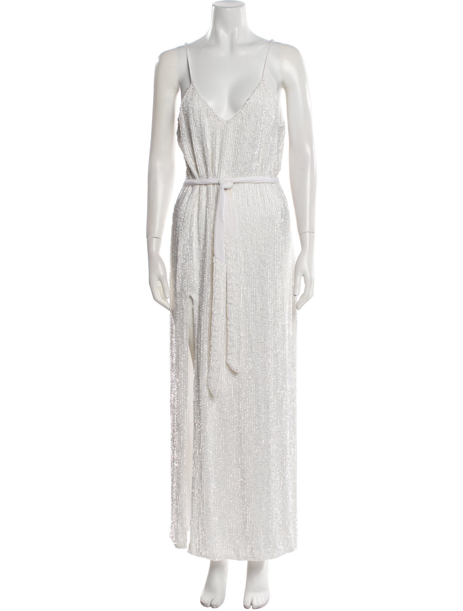 Retrofête V-Neck Long Dress